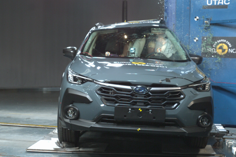 Úplne nový model Subaru Crosstrek získal maximálne päťhviezdičkové hodnotenie v bezpečnostnom teste Euro NCAP 2024*